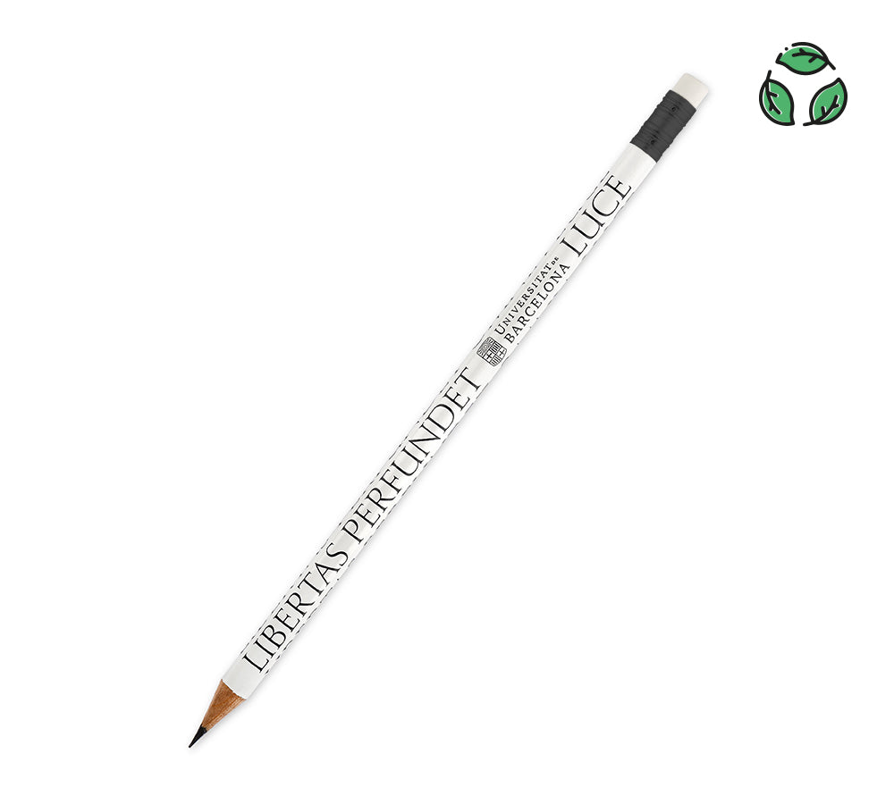 White wooden pencil 