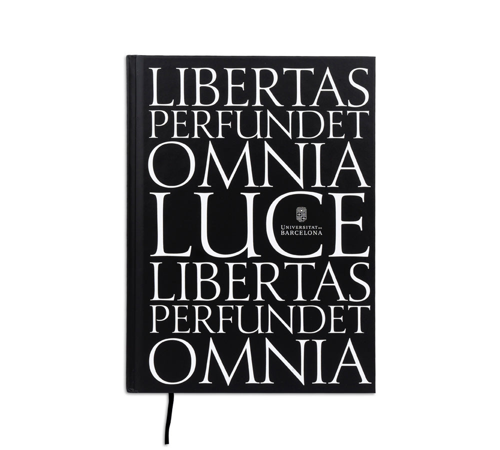 UB motto A5 notebook