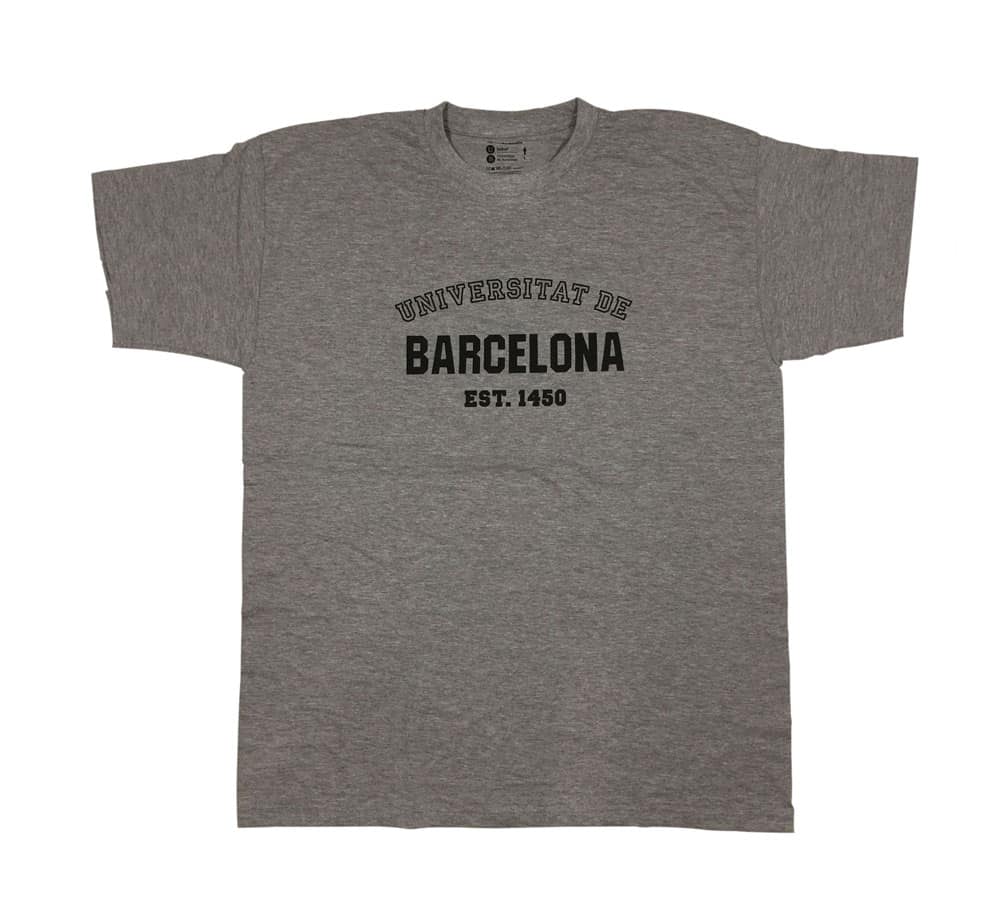 Camiseta Barcelona gris claro